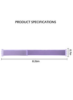 Generic Nylon Band Compatible with Samsung Galaxy Fit3 Sport Fitness Straps for Samsung Galaxy Fit3 SM-R390 for Women Men  - Image 4