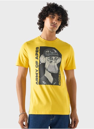 Army Of Apes Print T-Shirt - pzsku/Z0CA4D42AE3A736C6195DZ/45/_/1715602917/b20e526f-e9c9-4a46-962c-ce2b1fb2ba32