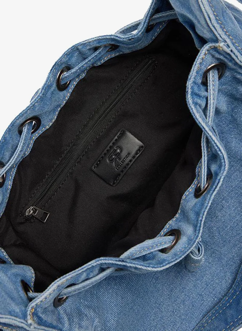 Parfois Blue Denim Shoulder Bag for Women | Best Price UAE