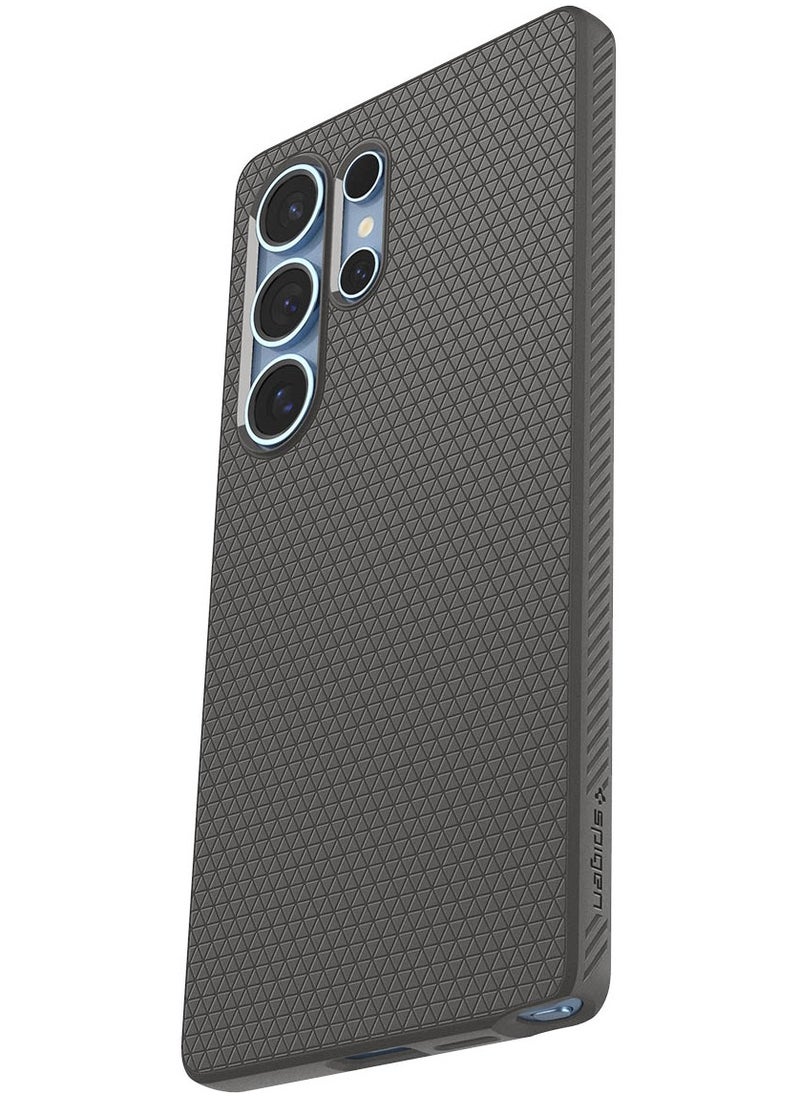 Spigen - Liquid Air for Samsung Galaxy S25 ULTRA Case Cover (2025) - Marble Gray - Image 1