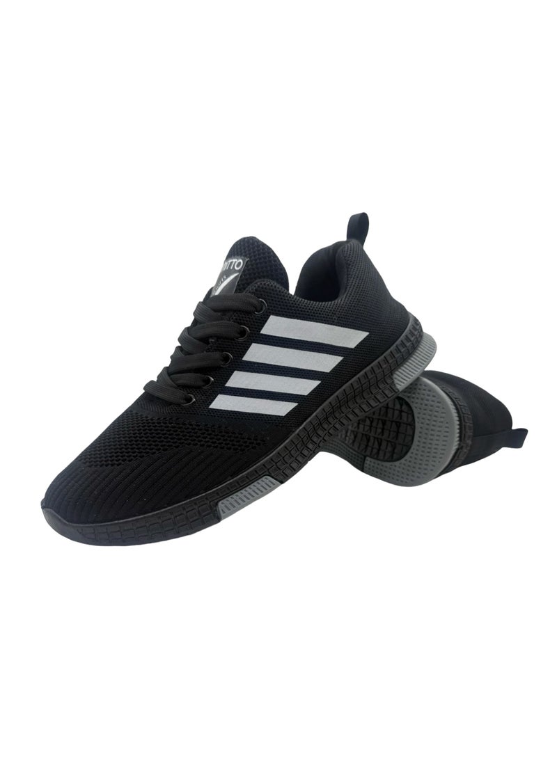 VINITTO Men Textile Sports Sneakers - Image 3