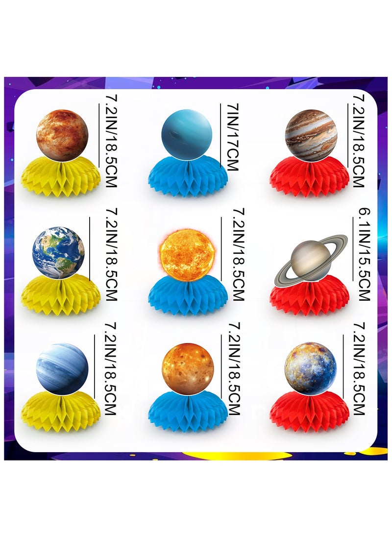 Solar System Theme Honeycomb Centerpieces, 9 Pcs Outer Space Themed Party Decorations Space and Planet Honeycomb Centerpieces - pzsku/Z0CA4EA14774713C22D58Z/45/_/1739500012/126b2303-9d20-472e-9594-a4396a205df6