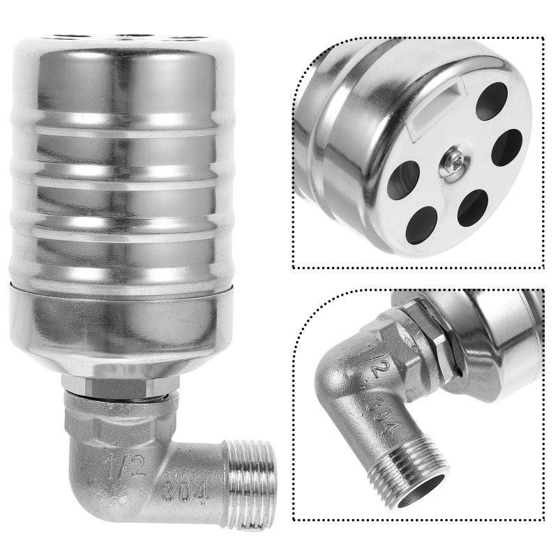 Water Level Control Float Valve Stainless Steel Auto Shut Off 1/2 Inch Mini Float Valve Water Level Controller - Image 4