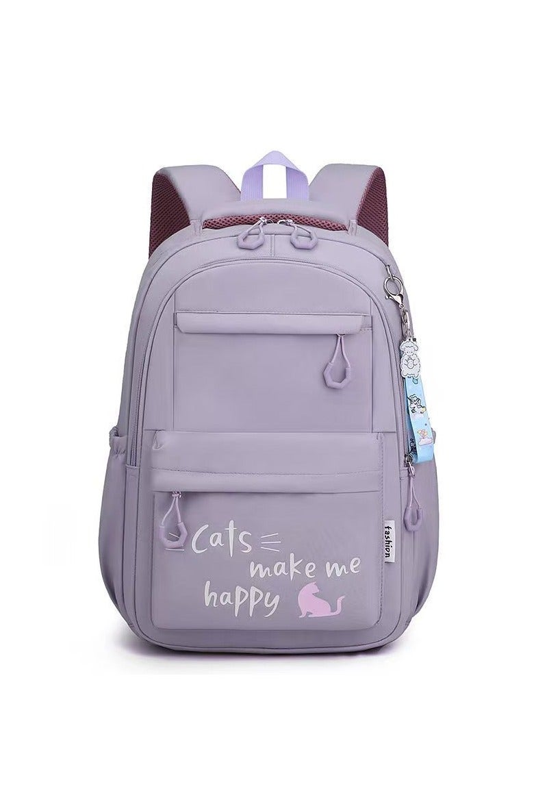 NICE New campus backpack, suitable for both men and women, waterproof backpack, student backpack, lightweight travel backpack, leisure day bag - Image 1