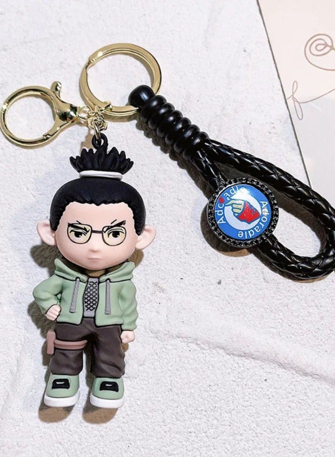 Generic Distinctive cartoon keychain distinctive accessory high-quality anime keychain with Naruto cartoon design that fits with car keys wallet and bag wonderful and beautiful gift - Image 2