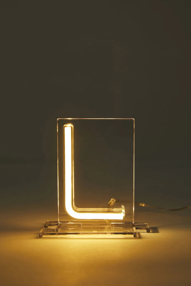 Typo Neon Alpha Lights