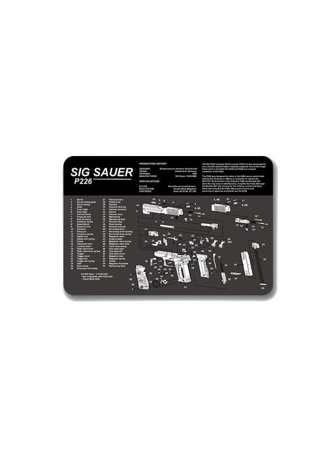 BURAQ 2 PCS Heat Transfer Non-Slip Single-Sided Office Gaming Mouse Pad 2mm(SPS-SigP226)  - Image 2