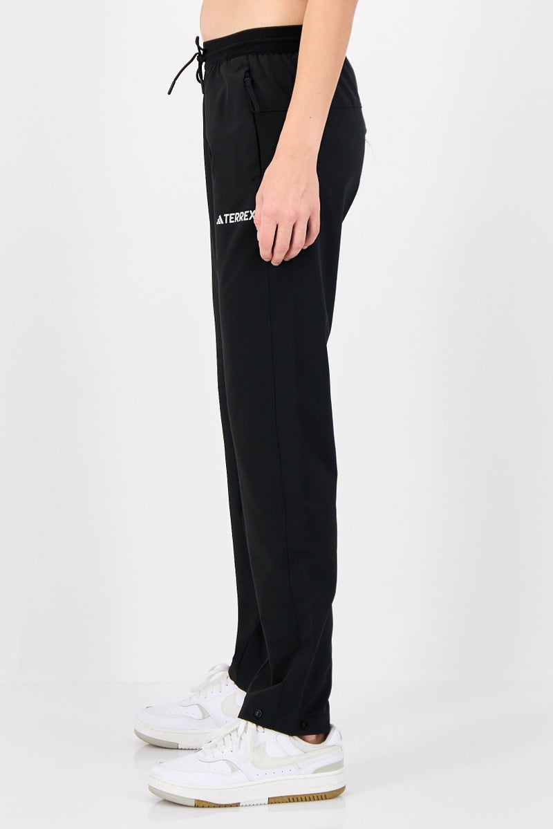 Adidas X Terrex Women Regular Fit Brand Logo Training Jogger Pants, Black - Image 3