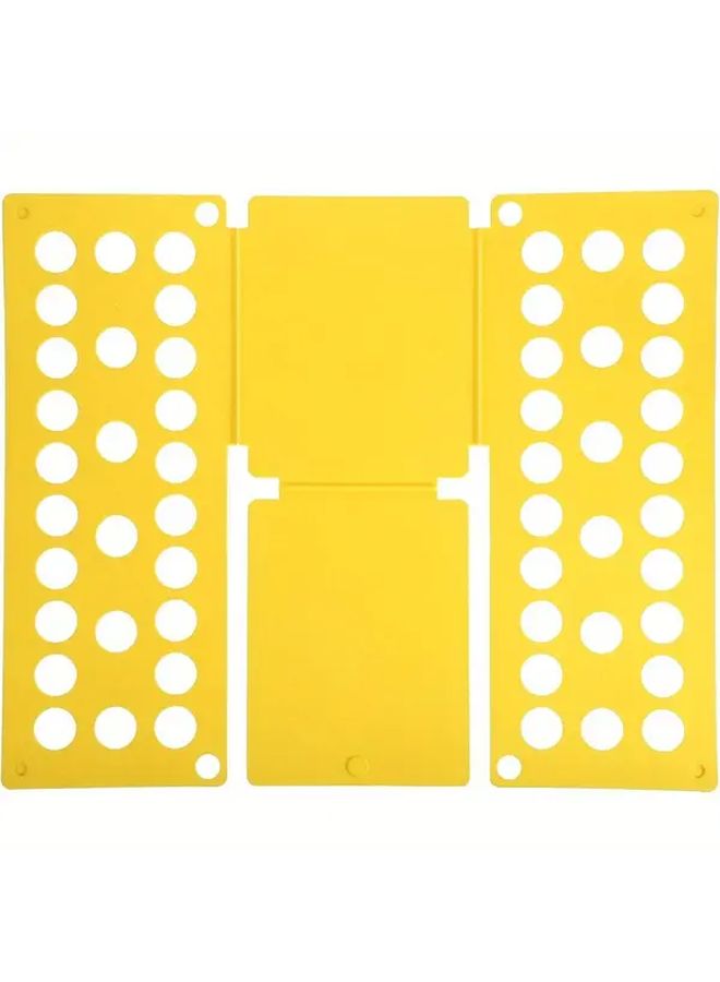 3pcs Foldable Plastic Shirt File Board Organizer For Wardrobe Drawer Storage - Image 1