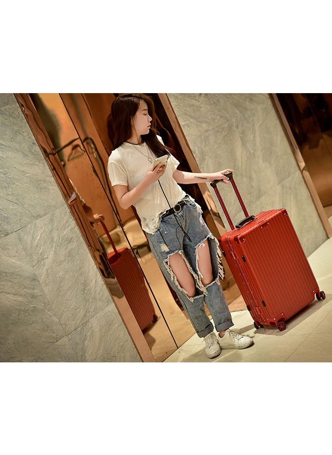 keke - Set of 2 Premium Expandable Aluminum Frame ABS & PC Suitcase 20 Inch And 29 Inch - Image 1