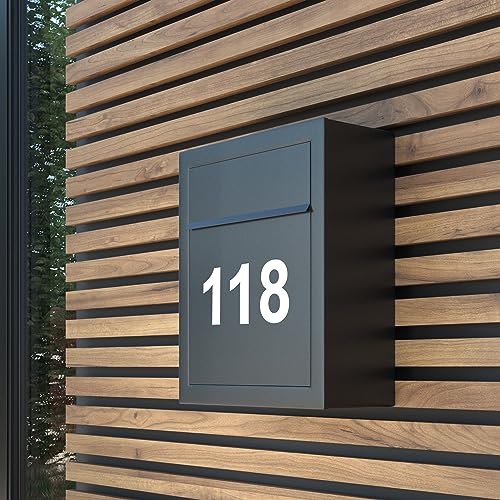OLADOT Reflective Mailbox Numbers Sticker Decal Die Cut Classic Style Vinyl Waterproof Number Self Adhesive 5 Sets (3" x 5 set) for Signs, Door, Cars, Trucks, Home, Business, Address Number (3inch, 5 sets) - Image 4
