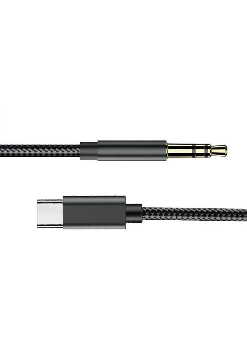 Aux type C To Aux 3.5mm Cable