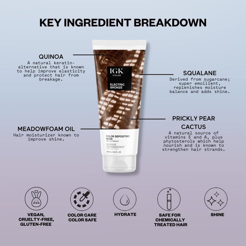 iGK قناع تلوين الشعر IGK برونز كهربائي - Image 5