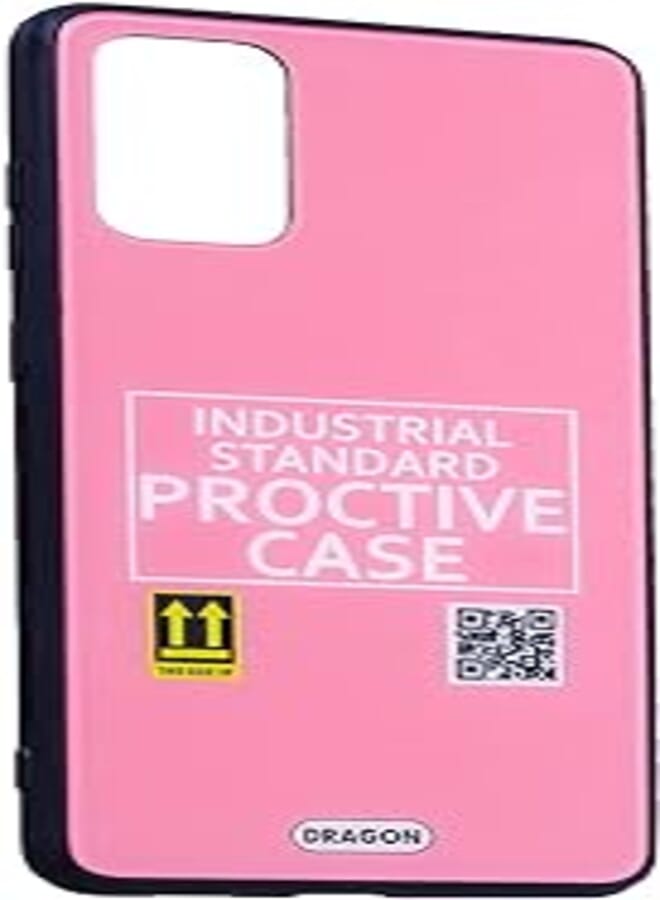 Dragon glass back cover hard slim creative case industrial standard desing for samsung galaxy s11, s20 plus - multi color