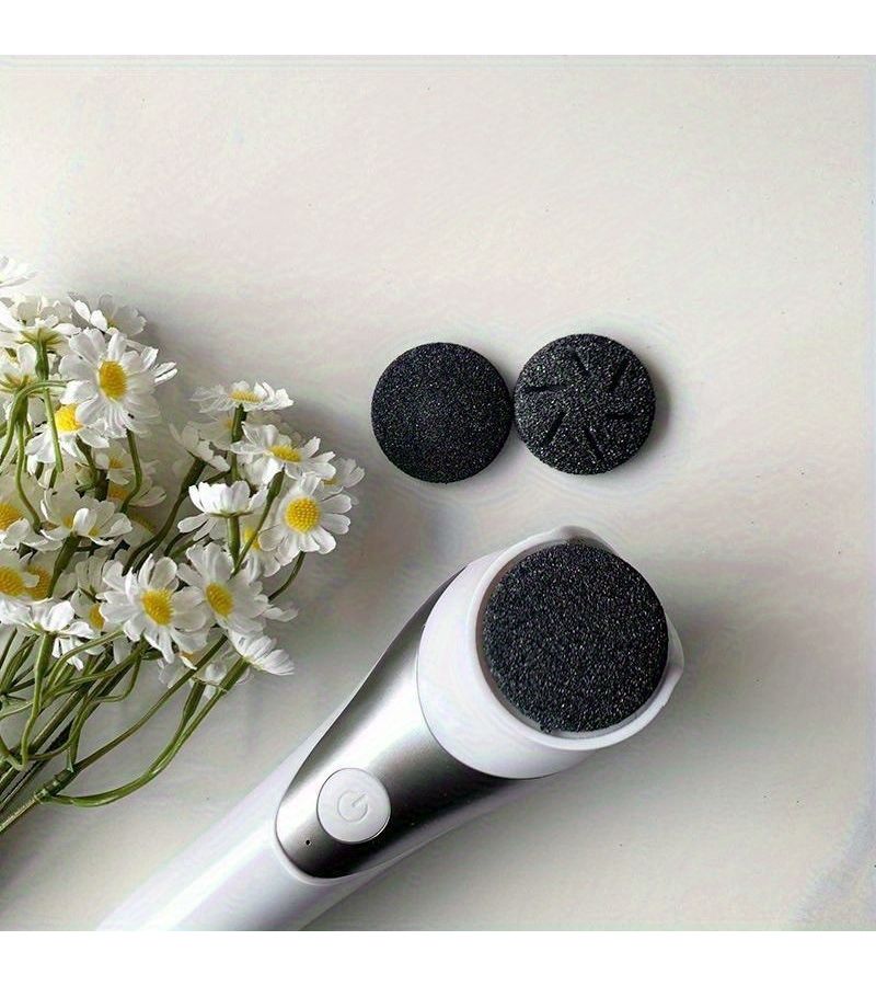 20 Pcs Electric Foot File Replacement Sponge Heads 10 Coarse Grinding Heads 10 Round Grinding Heads Multi Pack Sponge Head - Image 1