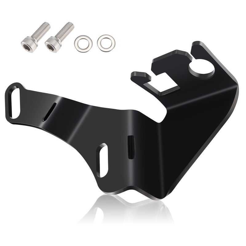 ISINSWIFT Intake Manifold Throttle Cable Bracket with Bolts and Washers Replacement for TBSSNNBSL92 Black