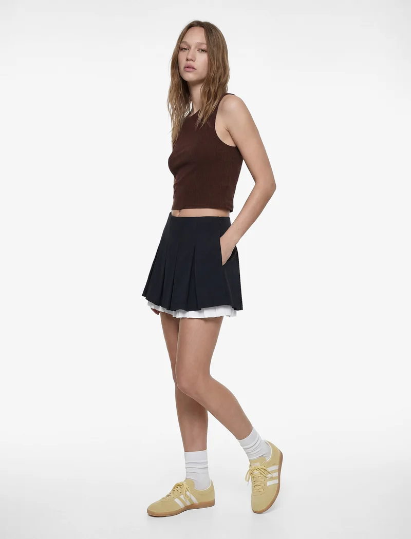KOTON Crop Blouse