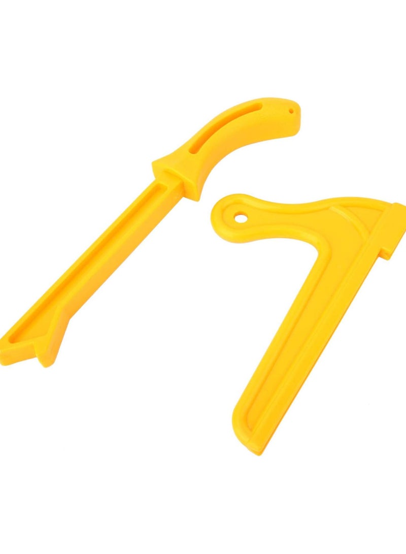 GGOOT Steady Grip Plastic Push Stick, Wood Saw Push Stick, Band Saw Table Saw for Shaper Router Table - Image 1