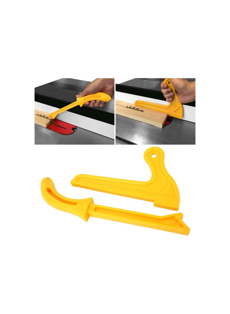GGOOT Steady Grip Plastic Push Stick, Wood Saw Push Stick, Band Saw Table Saw for Shaper Router Table - Image 2