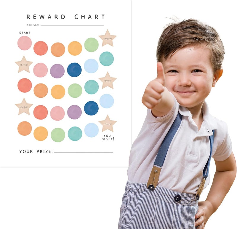 BigWig Prints Reward Charts - Behavior Reward Posters, Kids Wall Art, Toddler Room Decor, Good Behavior Chart for Kids, Posters for Home and Classroom, Wall Decor for Toddlers - Unframed 10 Pack 11x14 - Image 5