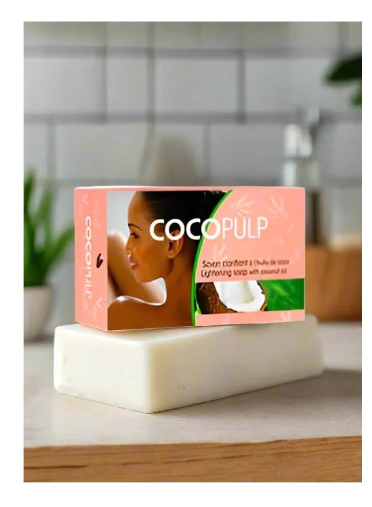 COCOPULP Lighten Soap With Coconut Oil 180 g