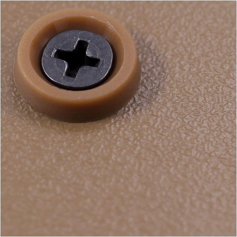 HolsterSmith Colored Nylon Flat Top Finishing Washers - (Color Collection) - (50 Pack) - (0.500 Inch Diameter) - for KYDEX Holsters, Auto Trim, Art Projects, Home Improvement - Image 1