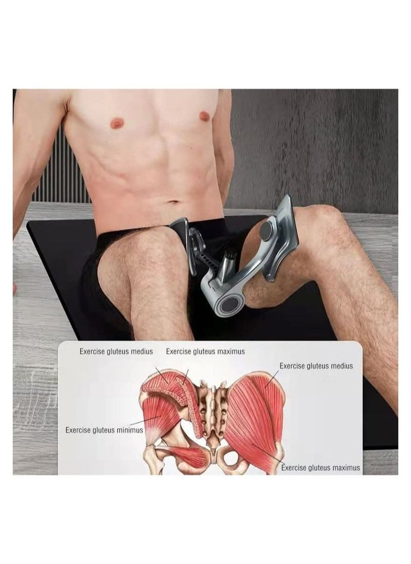 XiuWoo - Adjustable Thigh Master Kegel Exerciser, Hip Pelvic Floor Trainer Inner Thigh Toner, Waist Leg Muscle Training Strengthening Device Endurance for Men Women - Image 1