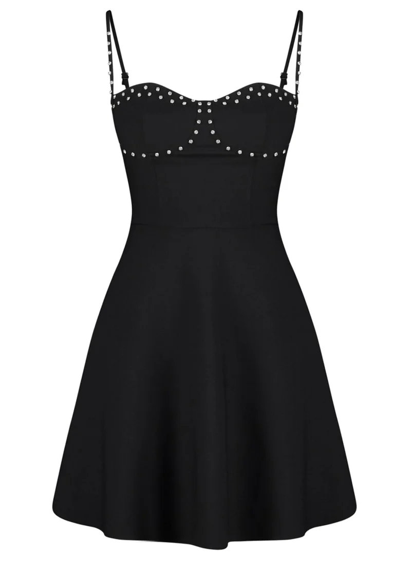 trendyol Strappy Detail Tiered Dress