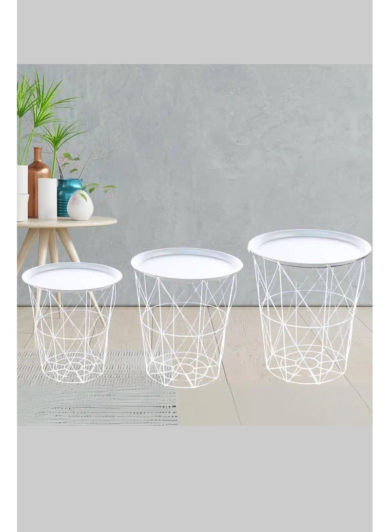 A set of versatile side coffee tables - Image 4