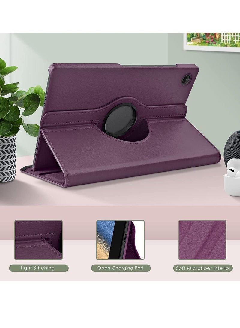 Raxoom Case Compatible with Galaxy Tab A8 10.5" Case (SM-X200/X205/X207), Galaxy Tab A8 Case 10.5 inch,Auto Sleep/Wake 360Â° Rotating Stand Folio Leather Case for Tab A8 - Image 4