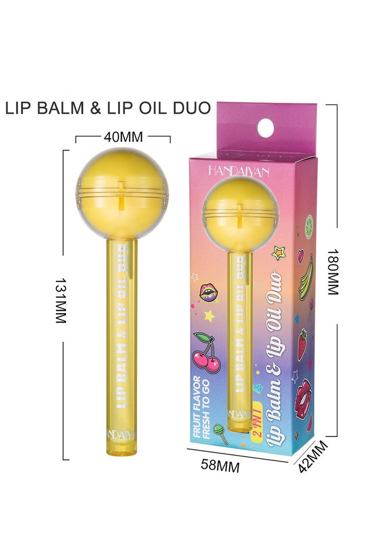 Handaiyan 2 IN 1 Lip Balm And Lip Oil Duo  - Image 4