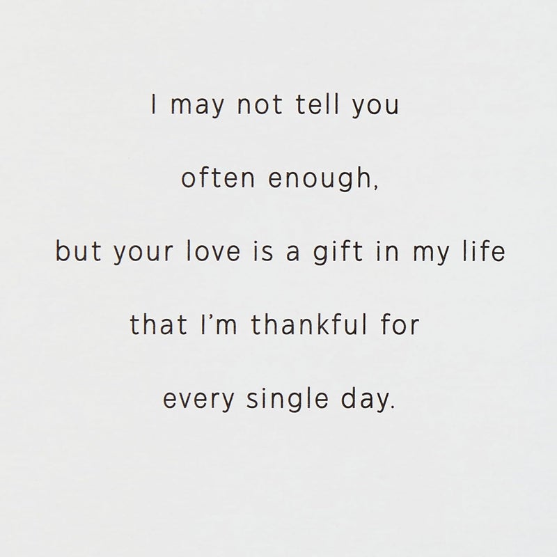 Hallmark Romantic Mother's Day Card for Wife or Girlfriend - Love You Always - Image 3