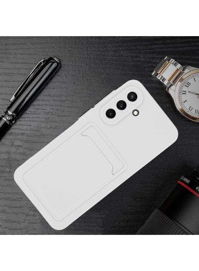 اس-توب جراب لهاتف Samsung Galaxy A36 5G، جراب هاتف TPU ملمس الجلد مع أزرار بلون متباين - Image 2