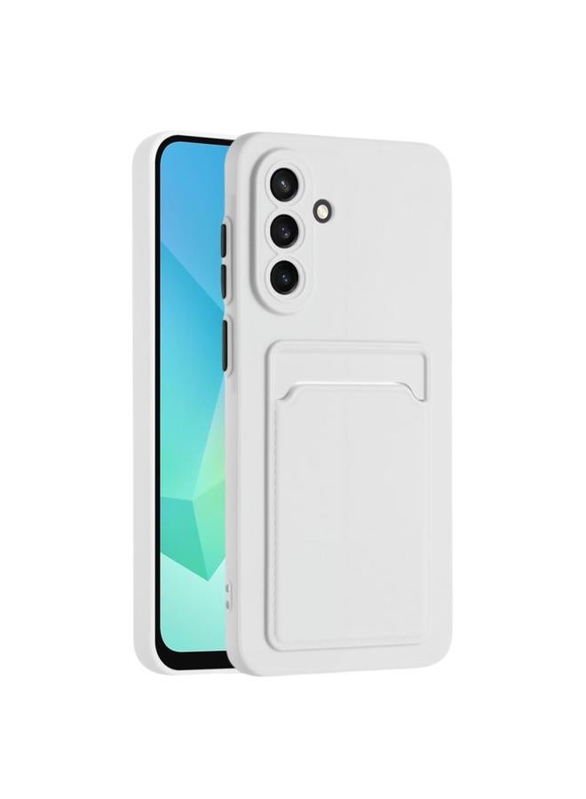 اس-توب جراب لهاتف Samsung Galaxy A36 5G، جراب هاتف TPU ملمس الجلد مع أزرار بلون متباين - Image 1