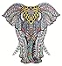 HARTMAZE Wooden Jigsaw Puzzles Decorative Elephant HM06 Small Size Puzzle 171 Unique Shape Jigsaw PiecesBeautiful Animal for Adults and 9 Years Age up Teens Best for Family Game Play Collection - Image 3