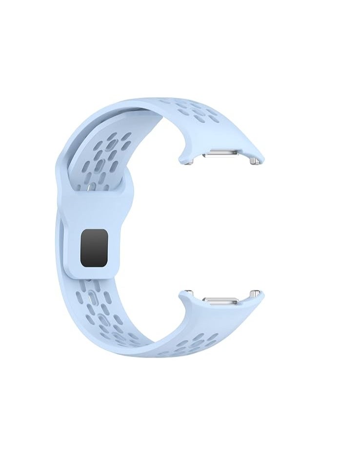MOCOM - Silicone Watch Band for Samsung Galaxy Watch Ultra 47mm, Soft Breathable Replacement Strap for Galaxy Watch Ultra 47mm, Waterproof Wristband Smartwatch Accessories - Image 1