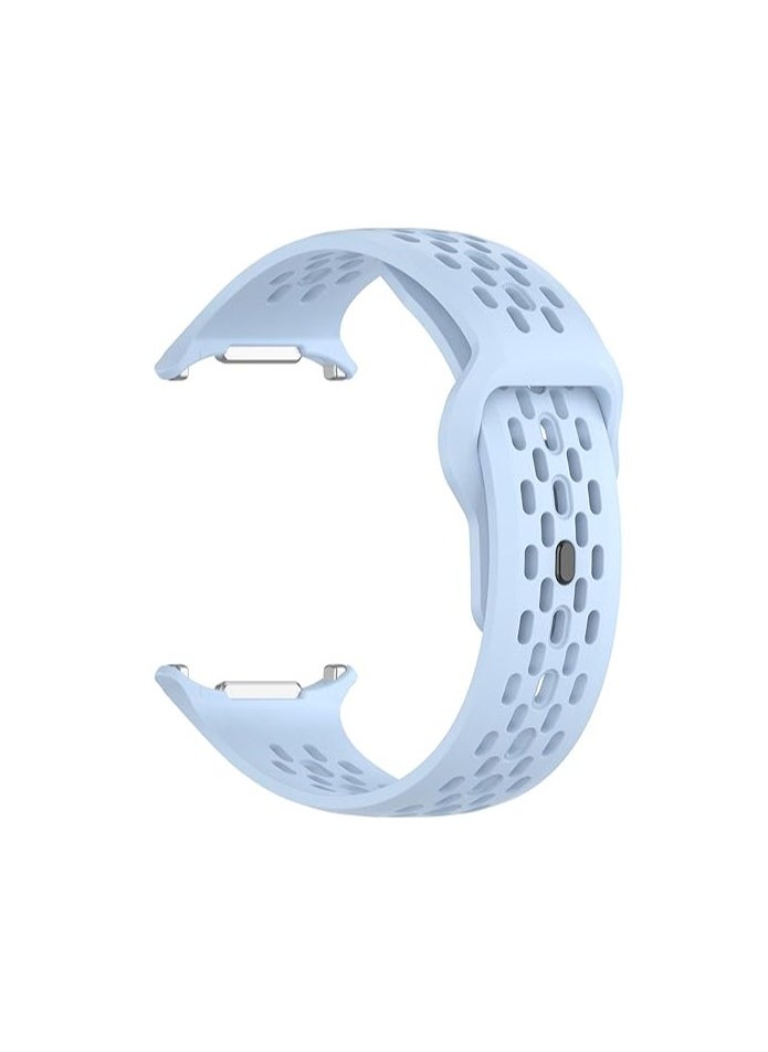 MOCOM - Silicone Watch Band for Samsung Galaxy Watch Ultra 47mm, Soft Breathable Replacement Strap for Galaxy Watch Ultra 47mm, Waterproof Wristband Smartwatch Accessories - Image 1