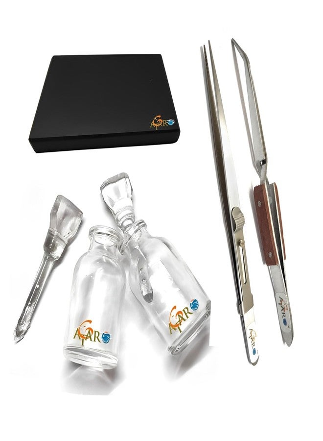 ATAR Acid Test Stones 1 Pc and Gold Testing Empty Reusable, Refilable Glass Bottle 2 Pcs for Gold Silver Platinum Testing Tools for Jewellers (5) - Image 1