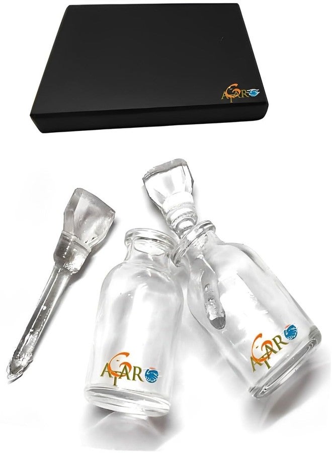 ATAR Acid Test Stones 1 Pc and Gold Testing Empty Reusable, Refilable Glass Bottle 2 Pcs for Gold Silver Platinum Testing Tools for Jewellers (5) - Image 2
