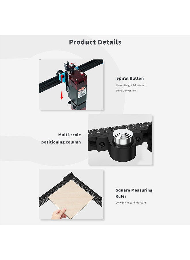 Two Trees - TWOTREES TTS-10 Laser Engraver 10W Laser Engraving Machine 300x300mm Work Area Support Offline Engrave APP Control - Image 1