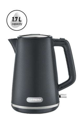 CARRERA Electric Kettle No 549– 2200W Power, 1.7L Capacity, STRIX Controller, 360° Swivel Base, Easy Open Lid, Automatic Shut-Off, Boil Dry Protection, Cord Storage, Detachable Scale Filter - pzsku/Z0CA6B83819B035B326FBZ/45/1746224315/6e3b3a37-89e2-4c86-95d0-55afcfdd20ff