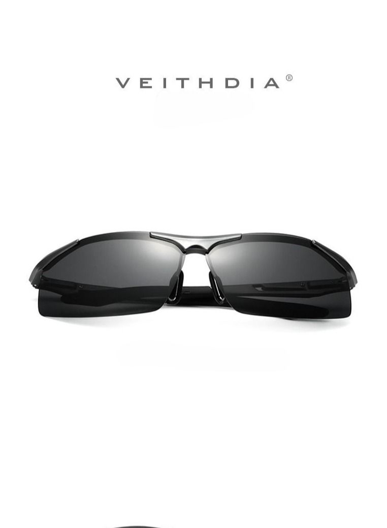 Veithdia Aluminum Magnesium Color Film Polarized Sports Sunglasses - Image 2