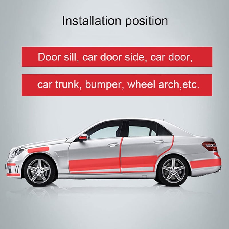 Haofy Car Door Sill Protector Transparent Nano Tape Anti Scratch Anti Collision Universal Fit All Vehicles Removal Heat (7cm*10m) - Image 3