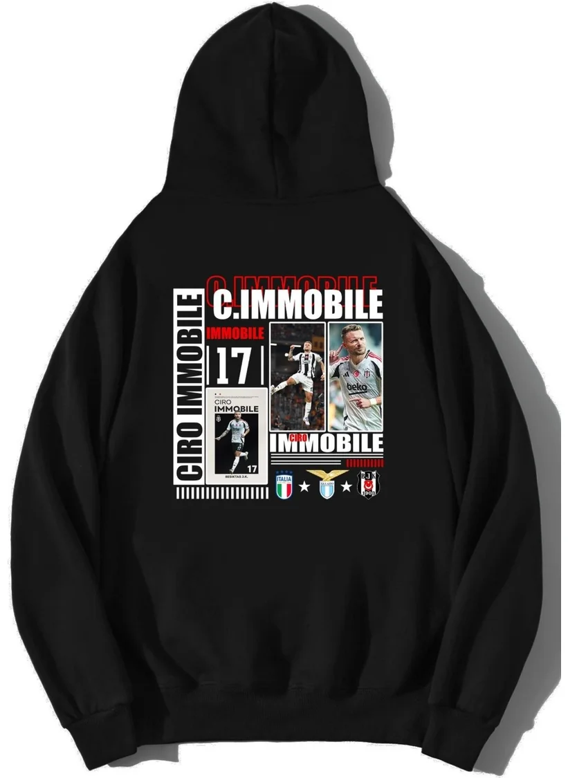 BRZ Collection Unisex Oversize Ciro Immobile Hoodie