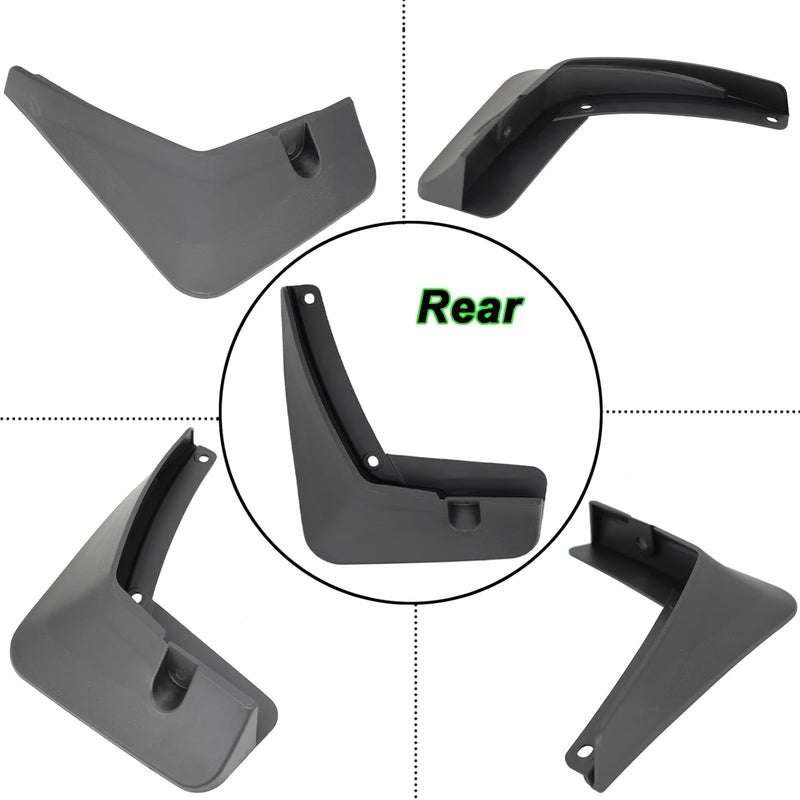 Wivplex 4x Car Mudguards for Ssangyong Korando C300 - Image 3