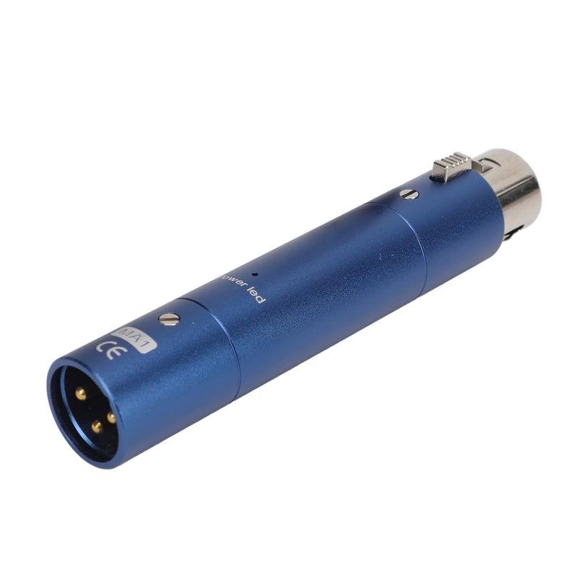 Blue Inline Microphone Preamp 28dB Gain Aluminum Alloy Housing for Studio Recording Live Broadcasting Stage - Image 5