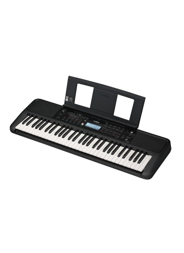 YAMAHA - PSR-E383 61-Key Portable Keyboard Black - Image 1