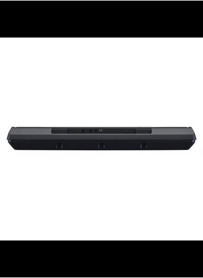 YAMAHA - PSR-E383 61-Key Portable Keyboard Black - Image 1