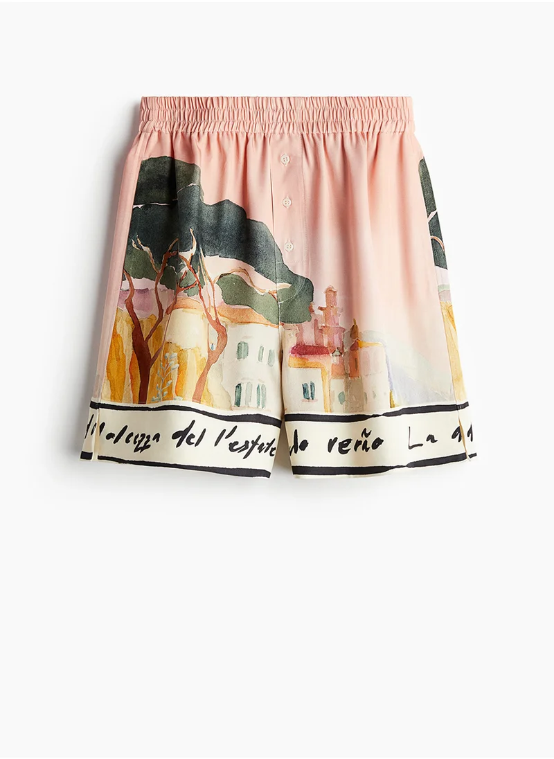 H&M Print-Motif Shorts