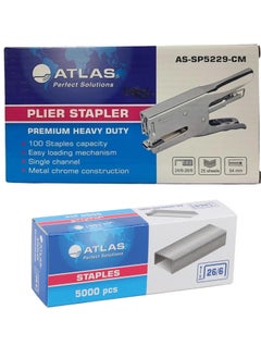 ATLAS Plier Stapler With A Pack Of 5000 Pins  - Image 1